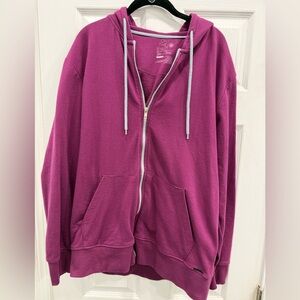 On The Byas Zip Up Hoodie Size XL